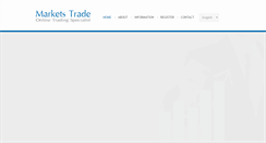 Desktop Screenshot of marketstrade.com