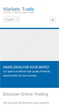 Mobile Screenshot of marketstrade.com